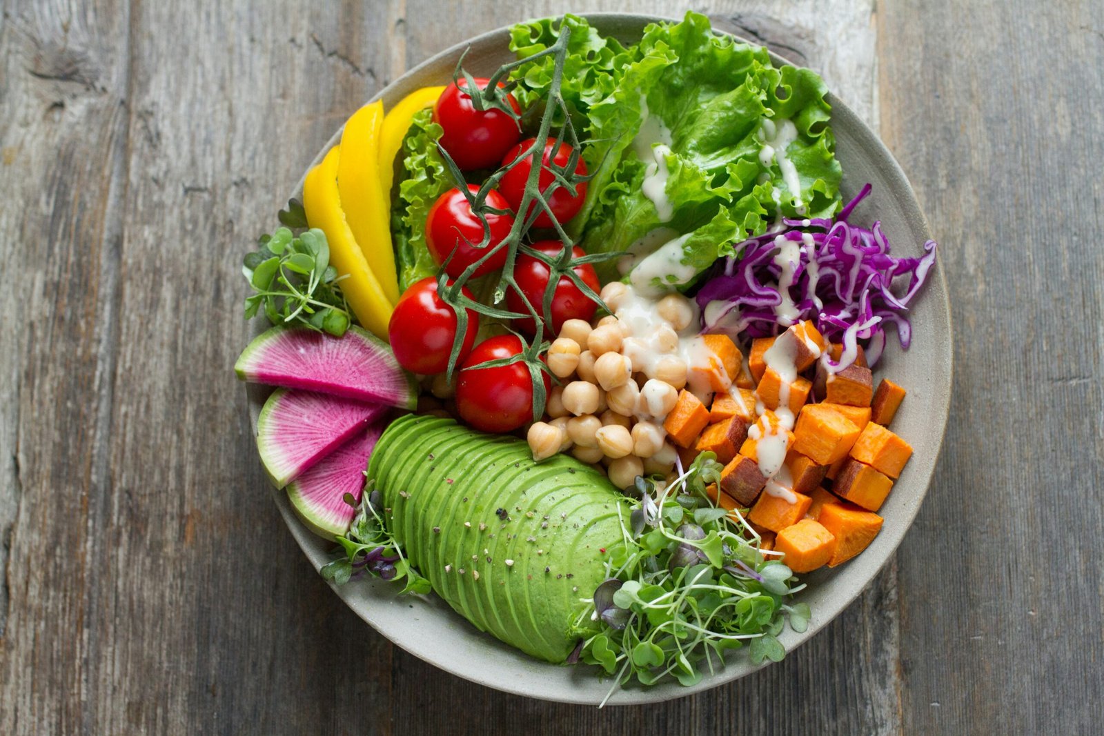 vegan Asian dinner