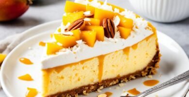 Vegan Mango and Coconut Cheesecake Recipe