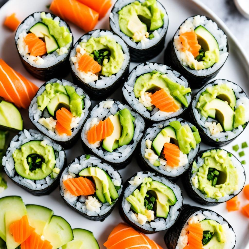 vegan sushi rolls